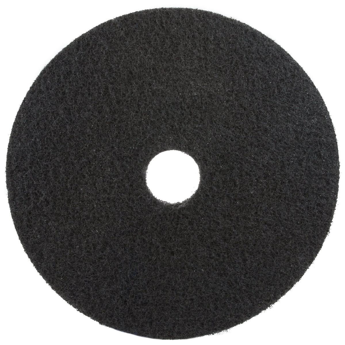 3M Black Stripper Pad 7200, 19 inch, 5/Case — representative single pad; listing contains five pads