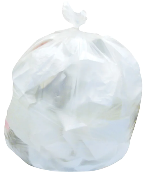 Heritage H6036MC, Clear 20–30 gallon bags, 250 per case