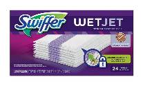 Swiffer WetJet Cleaning Pad Refills, 24/Box