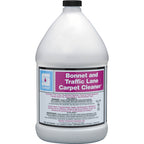 Spartan Bonnet & Traffic Lane Carpet Cleaner, manufacturer 308504, one-gallon bottle; case of four listed