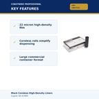 Coastwide Professional CW17712 – key liner features