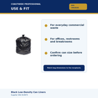 Coastwide Professional CW18182 – recommended use and receptacle fit