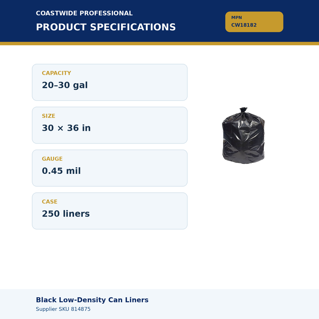 Coastwide Professional CW18182 – product specifications
