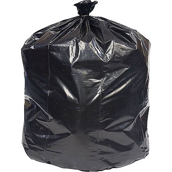 20-30 Gallon Trash Bags 250 Count 0.45 Mil 30x36 Black Can Liners CW18182