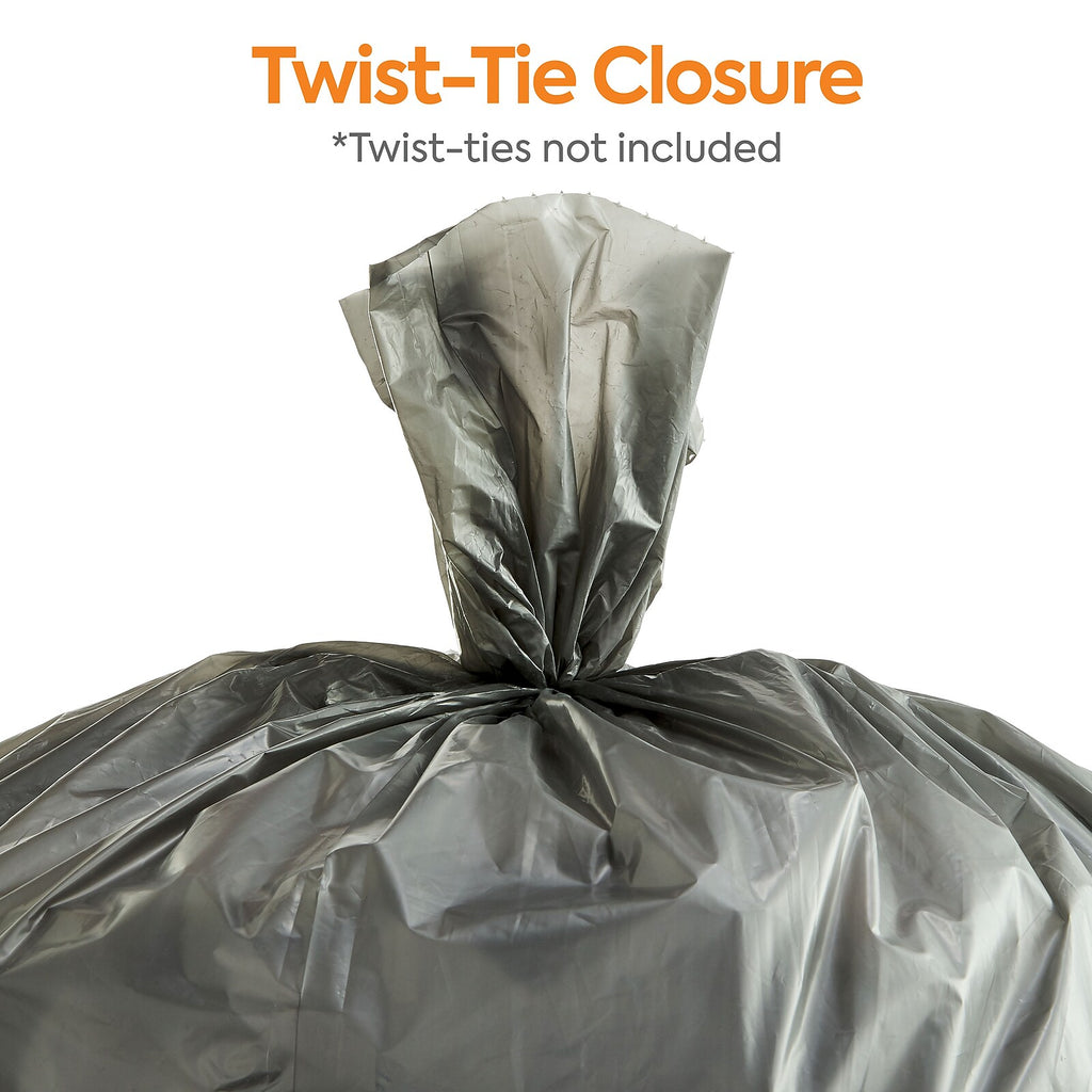 CW18189 bag closure detail — twist ties not included