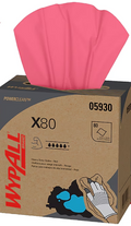 WypAll X80 Shop Towels Red 400 Wipes 5 Box Case Heavy Duty 05930