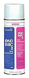 Diversey End Bac II Disinfectant Spray, 15 oz, 12/Case — product photo