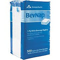 Dixie 96019 white beverage napkins, 4000 per case