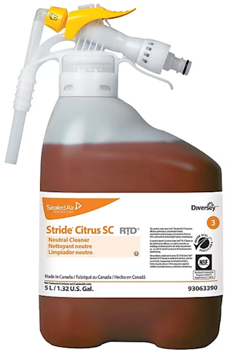 Neutral Cleaner RTD 5L - Diversey Stride SC 3 Citrus