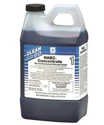 Spartan NABC Germicidal Bathroom Cleaner Concentrate Floral Scent 2 Liter Case of 4
