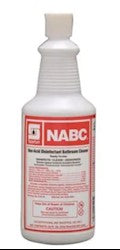 Spartan NABC Non-Acid Restroom Disinfectant Cleaner Floral 1 Quart Case of 12