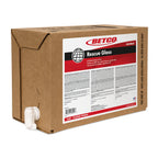 Betco Rescue Gloss 5 gallon bag-in-box label and application information