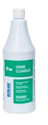 Ecolab Scientific Clean Multi-Purpose Creme Cleanser Lemon 32 oz Case of 12