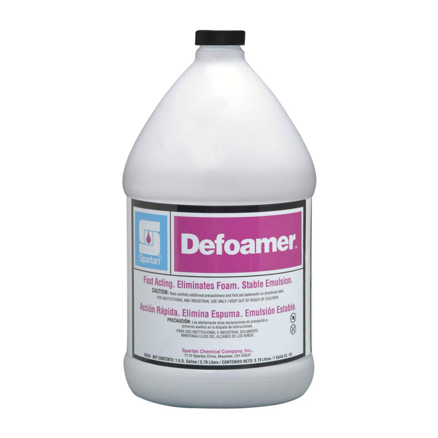 Spartan Defoamer, one-gallon bottle; representative unit shown for the eight-bottle listing