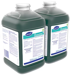 Diversey Crew Non-Acid Restroom Floor and Surface Disinfectant Cleaner J-Fill 2.5 Liter Case of 2