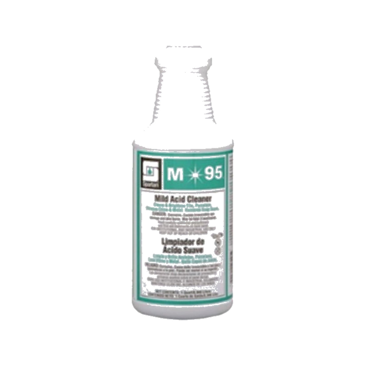 Spartan M95 Acid Restroom Cleaner, Pine, 1 Qt, 12/Case, Min 2 – MPN 711503 product on white background