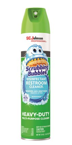 Scrubbing Bubbles Heavy Duty Restroom Disinfectant Cleaner – 25 oz Bulk (Min 11)