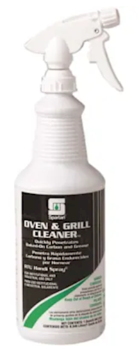 Spartan Oven & Grill Cleaner - Spartan - Lemon Scent - 1 Qt - 12/Ct