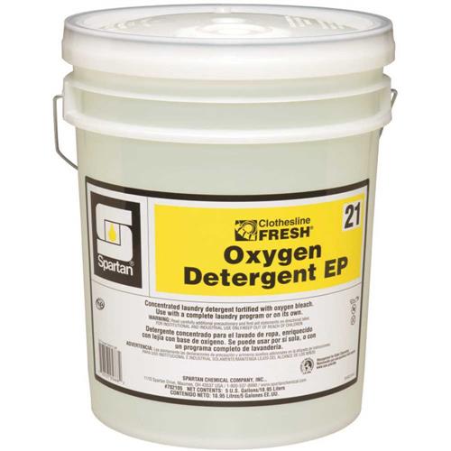 Spartan Spartan Clothesline Fresh Oxygen Detergent, 5 Gallon