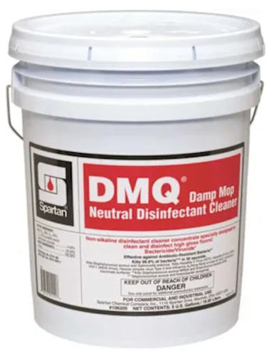 Spartan DMQ, Lemon, 5 Gal Pail