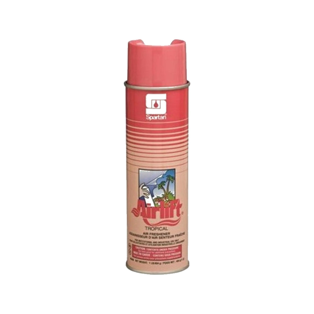 Spartan Airlift Tropical Aerosol Air Freshener, 20 oz, 12/Case – MPN 606800 product on white background
