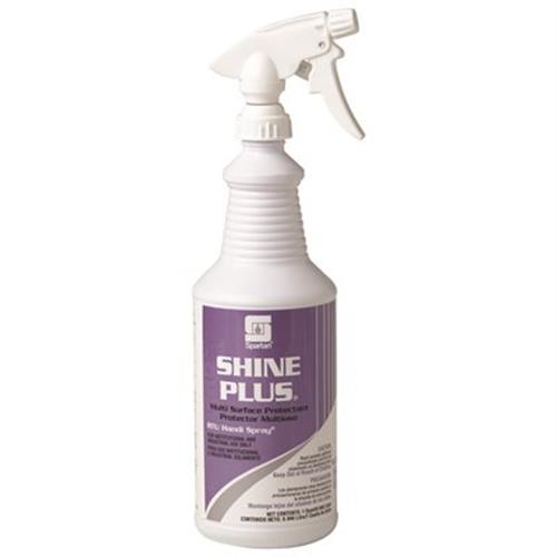 Spartan Spartan Shine Plus Multi-Surface Protectant, Floral, 1 Quart, 12/CT