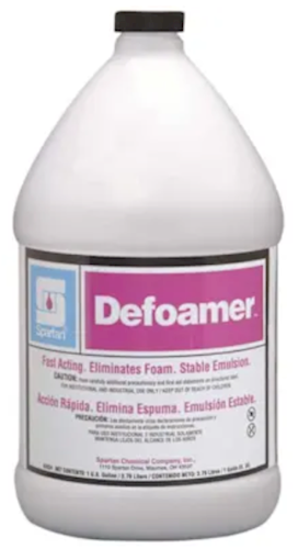 Spartan Spartan Defoamer, Mild Scent, 1 Gallon, 4/CT
