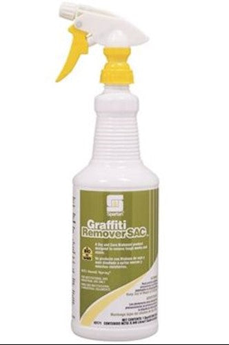 Spartan Spartan Bio Renewable Graffiti Remover, 32 oz, 12/CT