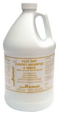 Namco Lemon Scent Fast Dry Carpet Shampoo and Rinse Concentrate 1 Gallon Case of 4