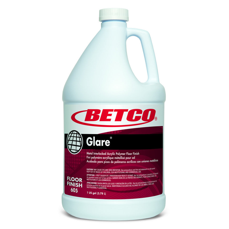 Betco Glare Floor Finish, 1 Gal, 4/Case – 60504-00 — representative product photo