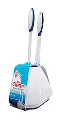 Mr. Clean Turbo Plunger and Bowl Brush Combo Kit White