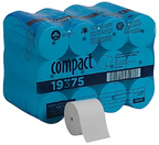 Georgia-Pacific Compact Coreless White Toilet Tissue – 2-Ply, 1000 Sheets/Roll, Case of 36