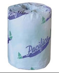 Pacifica White Embossed Toilet Tissue – 2-Ply, 100% Recycled, Case of 96