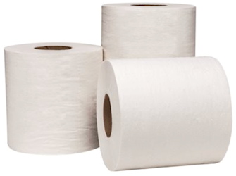 Renown Standard Roll Toilet Tissue – 2-Ply, 500 Sheets/Roll, Case of 96