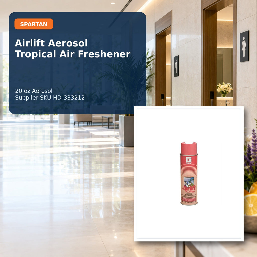 Spartan Airlift Tropical Aerosol Air Freshener, 20 oz – SKU HD-333212 – 01 hero