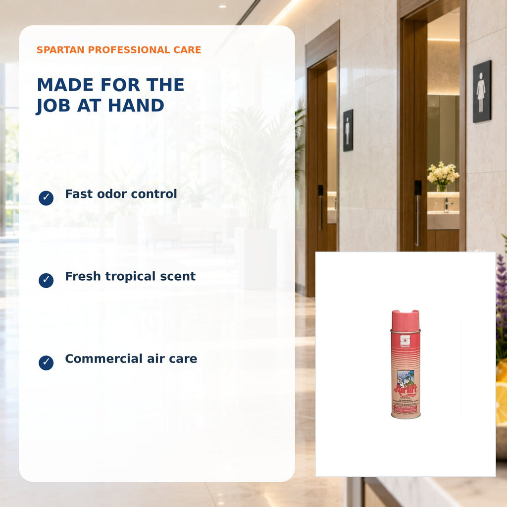 Spartan Airlift Tropical Aerosol Air Freshener, 20 oz – SKU HD-333212 – 03 benefits