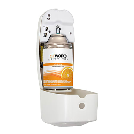 AirWorks 07931 Citrus Grove refill installed in a compatible automatic dispenser; dispenser sold separately