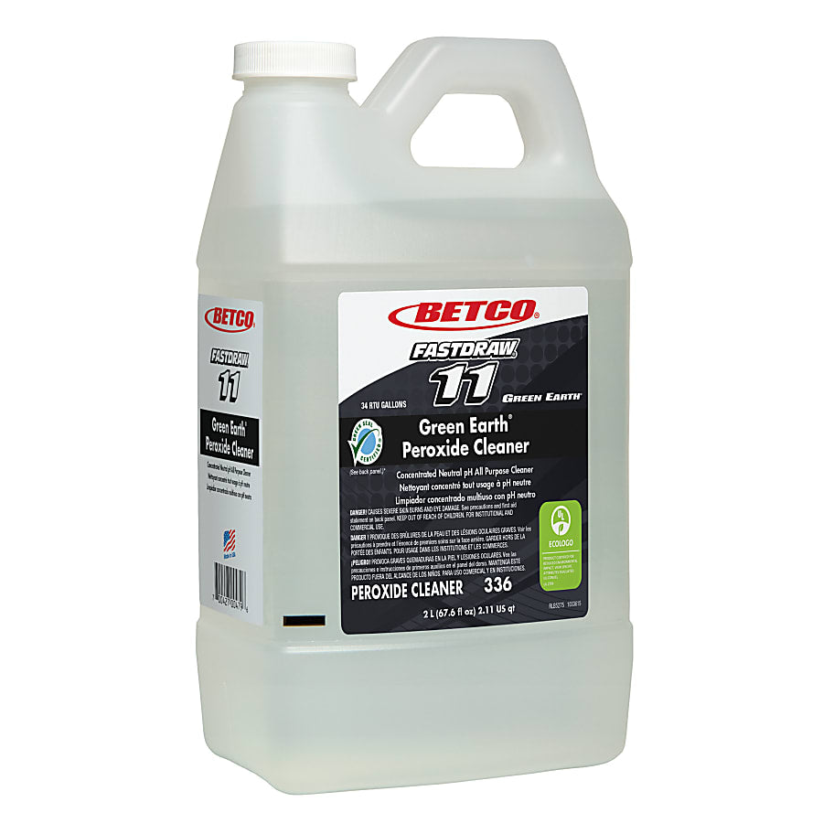 Betco Green Earth Peroxide Cleaner 2 L FastDraw bottle, MPN 336B200