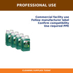 Professional-use guidance for Betco Green Earth FastDraw Restroom Cleaner, Citrus, 2 L, 4/Case – 5484700