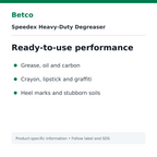 Betco Speedex ready-to-use performance