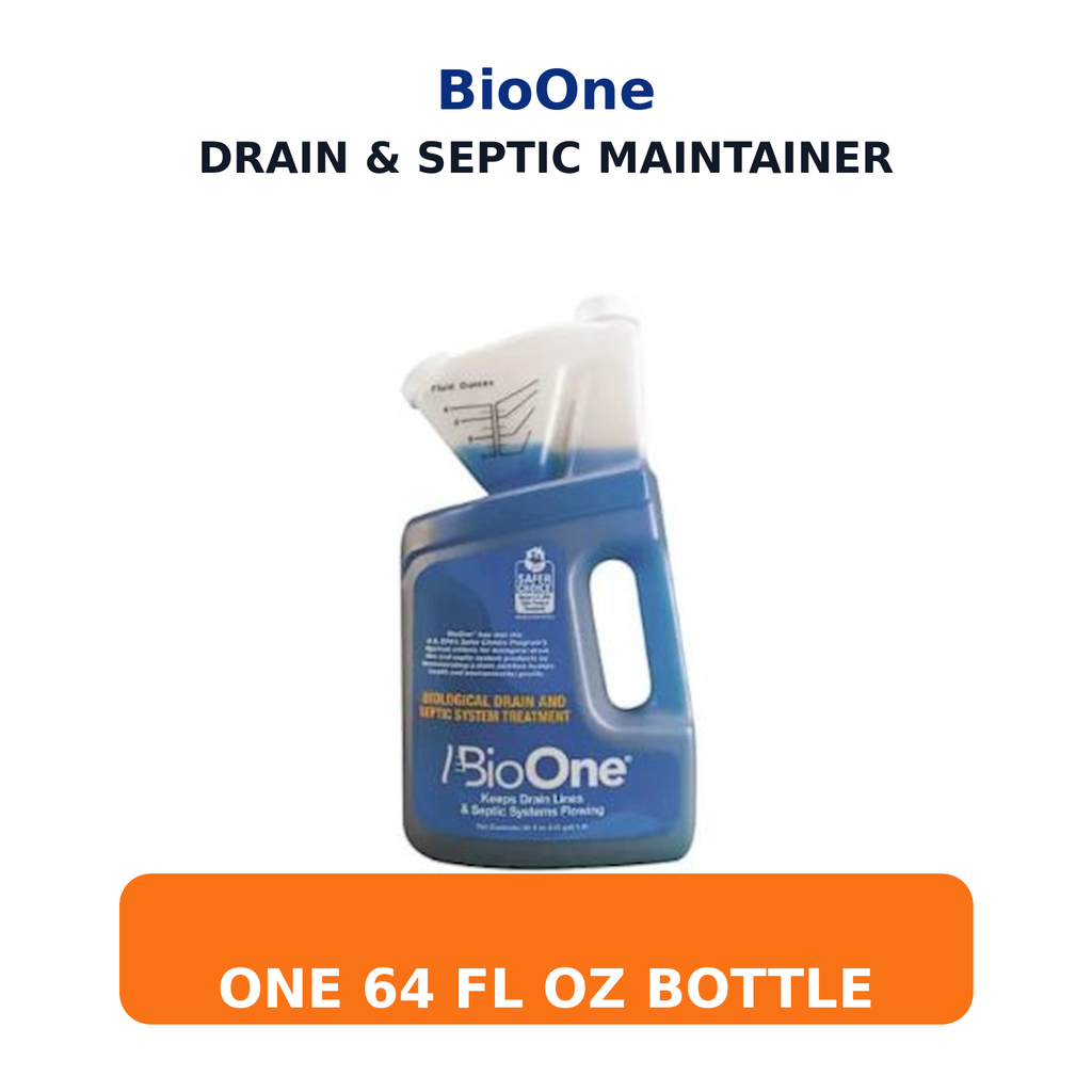 BioOne B164 Drain and Septic Maintainer package quantity and what you receive