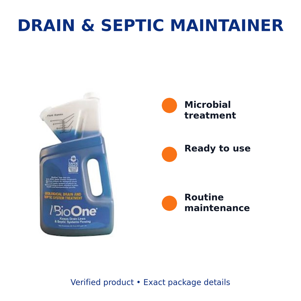 BioOne B164 Drain and Septic Maintainer key product benefits