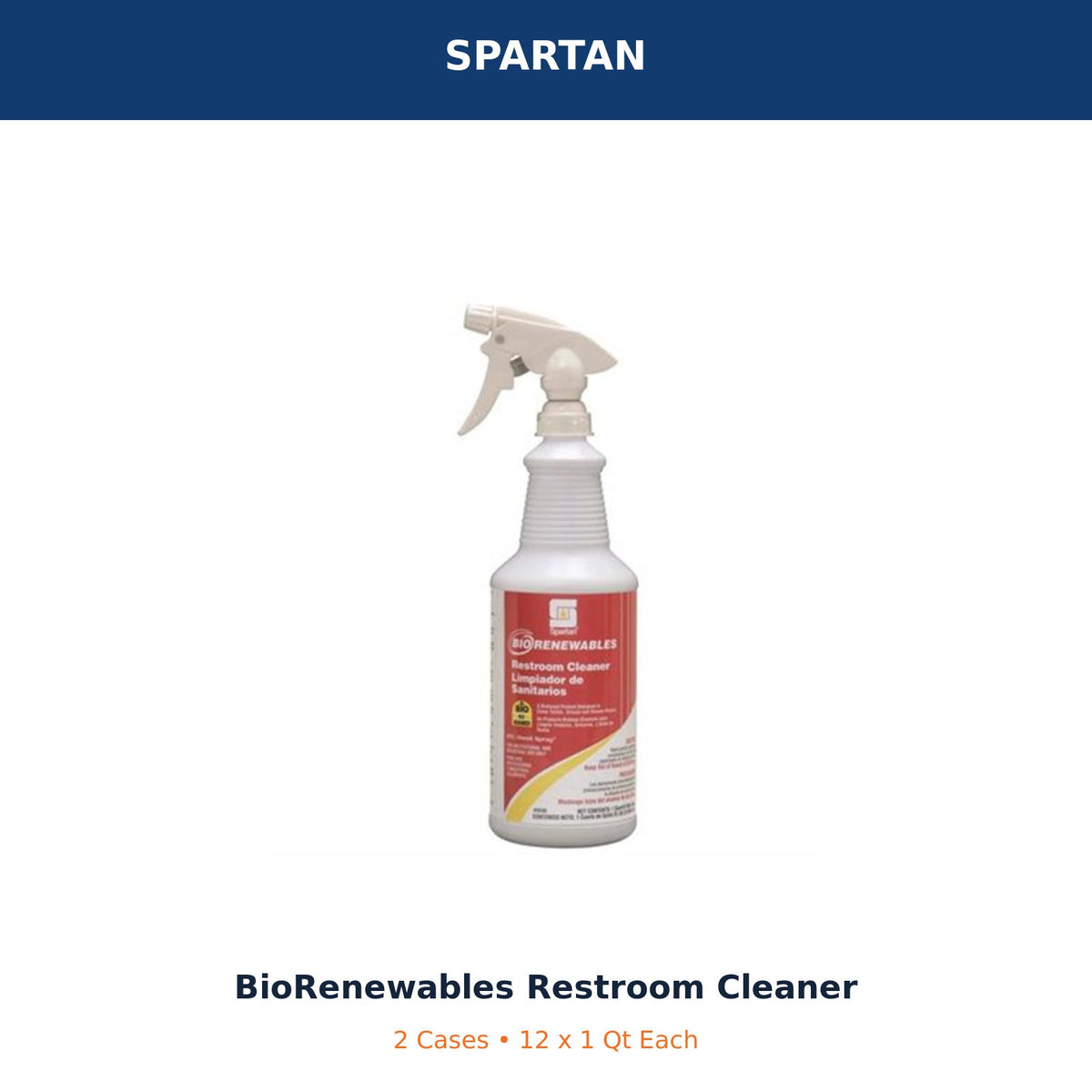 Spartan BioRenewables restroom cleaner MPN 353003 – product image