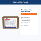 Diversey Bravo low odor floor stripper – product details