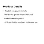 Betco BioActive Solutions Drain and Trap Treatment 26000400 product details