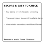Renown REN05151-IB key-locking and refill visibility details