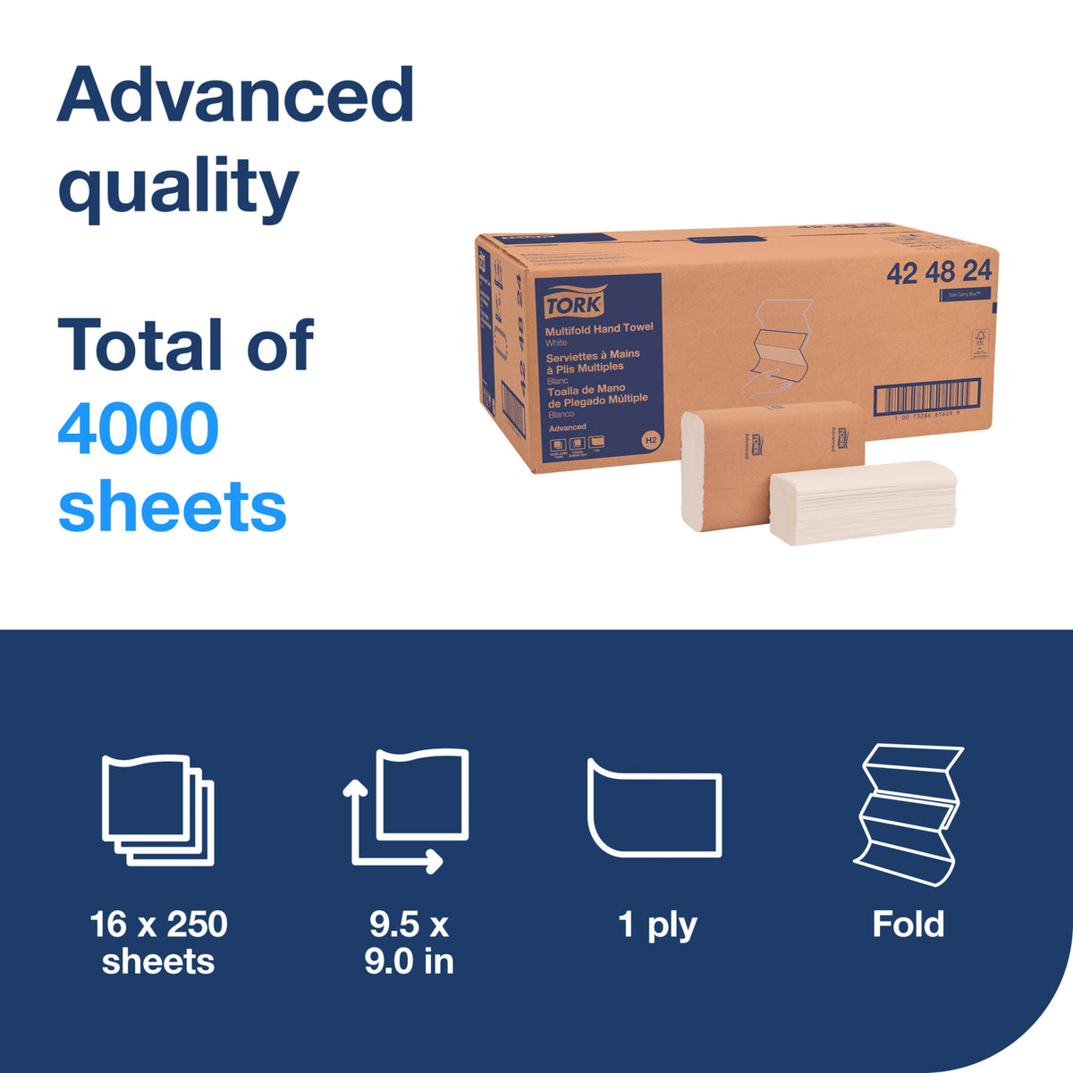 Tork 424824 manufacturer pack contents