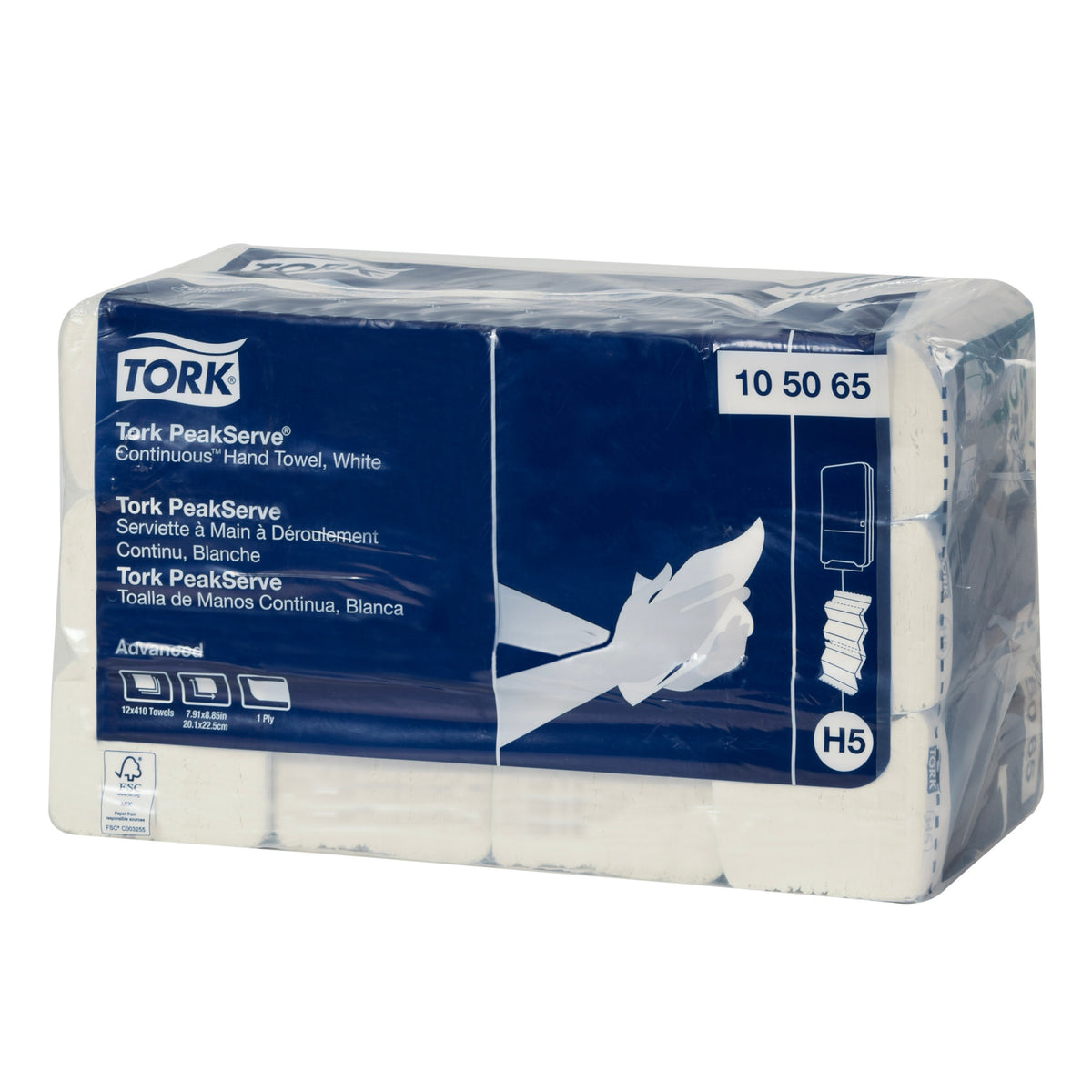 Tork 105065 Advanced PeakServe manufacturer case view