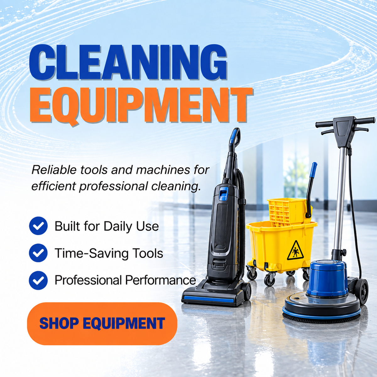 Cleaning Equipment collection artwork