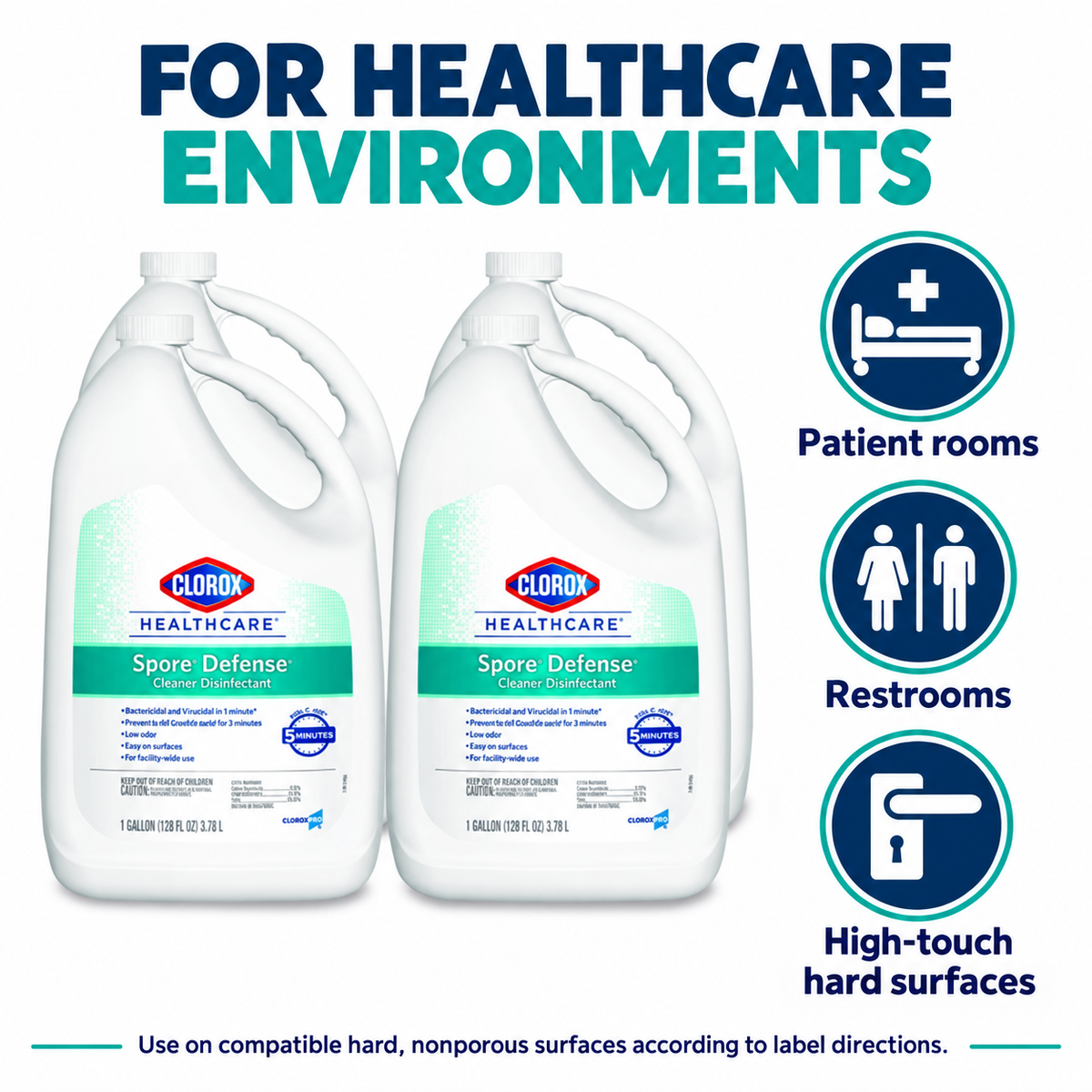Clorox Healthcare Spore Defense healthcare applications